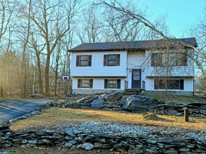 The Pocono's Retreat with a Gameroom, Firepit, and Lake